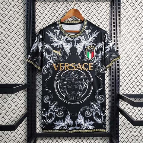 maglia Italia Versace x 2023 .